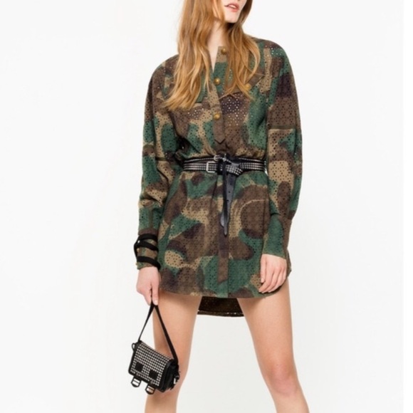 Voltaire & Zadig camo dress - Picture 1 of 5